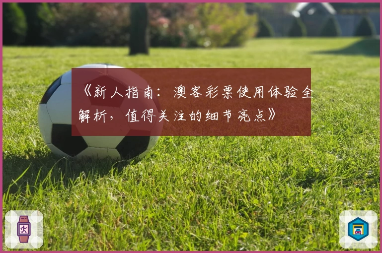 《新人指南：澳客彩票使用体验全解析，值得关注的细节亮点》